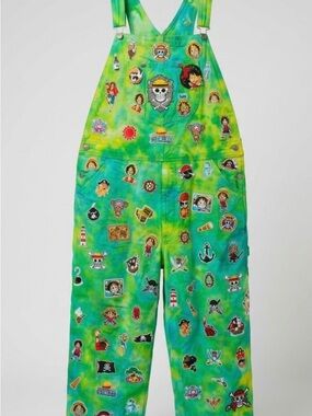 Anime Overalls OOAK Handmade RARE Couture